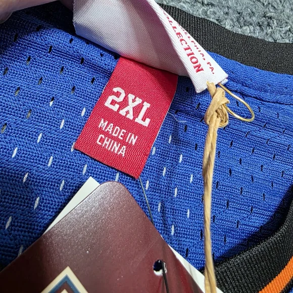 Carmelo Anthony Knicks Jersey 2XL Mitchell & Ness Swingman 2010-11 NWT - Picture 5 of 8